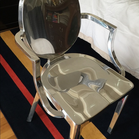 Philippe Stark Style CHROME Ghost Chair - Picture 12 of 16